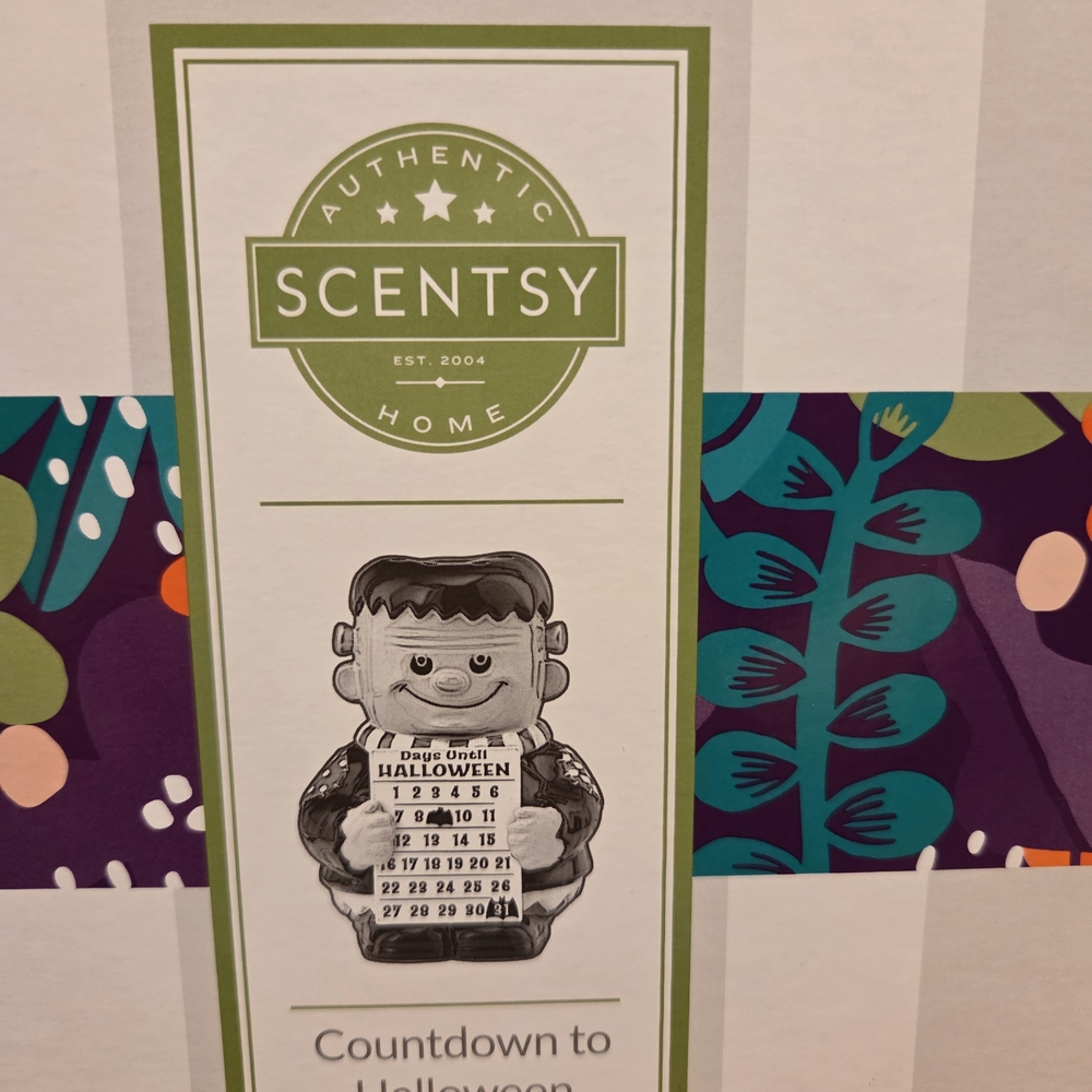 Scentsy Frankenstein Halloween Countdown Warmer - Picture 4 of 4